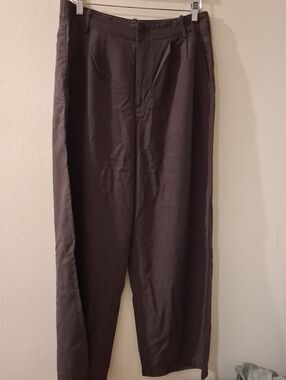 Madewell Women Dark Brown Relaxed Chinos